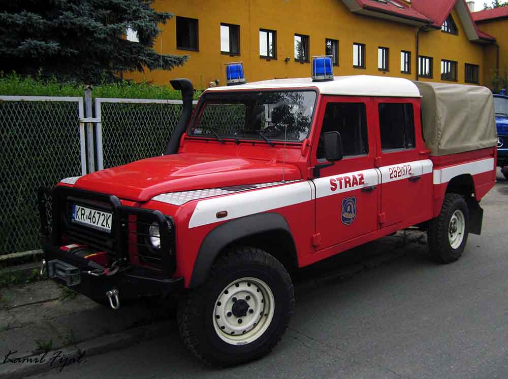 252[K]72 - SLRp Land Rover Defender 130 - GPR Nowy SÄ…cz*