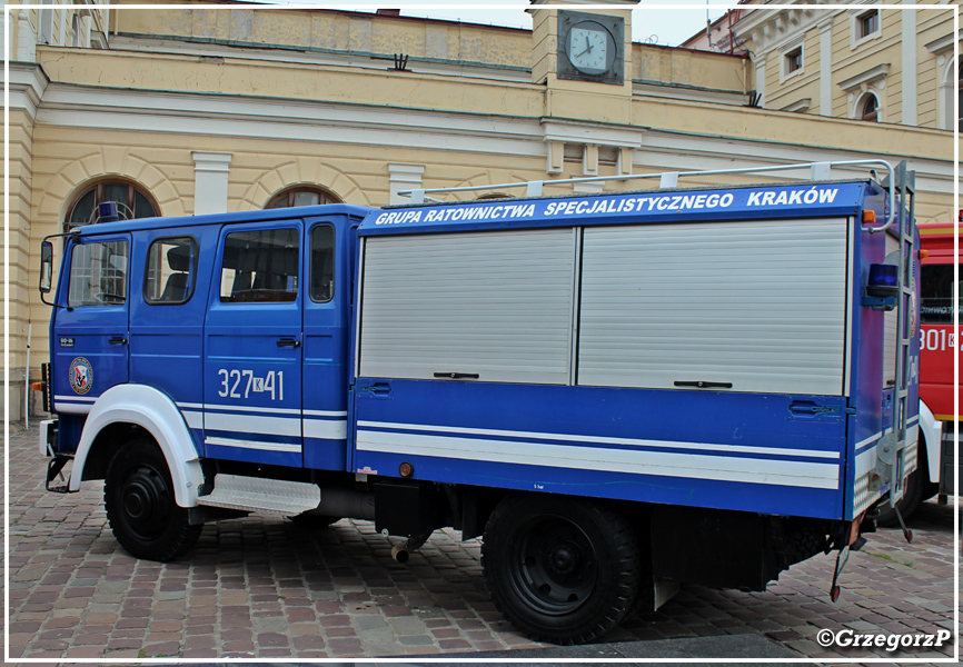 327[K]41 - SRp Iveco Magirus 90-16/Wackenhut - OSP GRS KrakÃ³w
