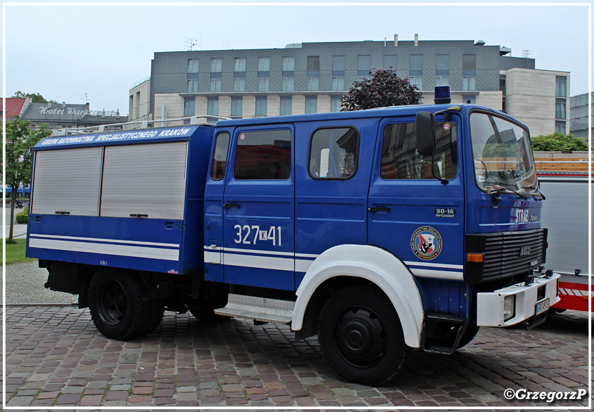 327[K]41 - SRp Iveco Magirus 90-16/Wackenhut - OSP GRS Kraków