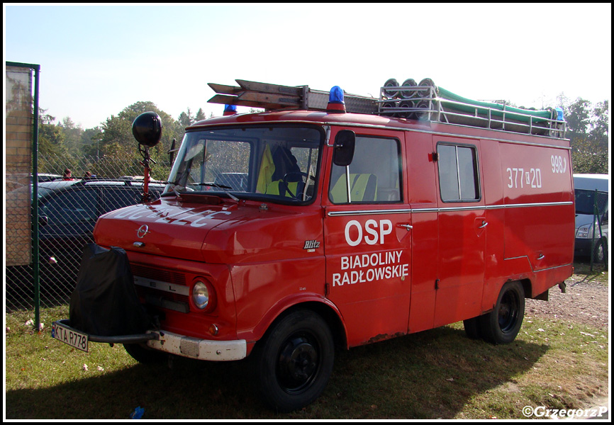 377[K]20 - GLAM 8+8 Opel Blitz 300 6H/Ziegler - OSP Biadoliny RadÅ‚owskie