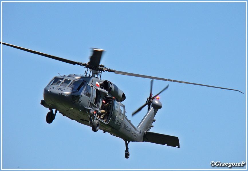 A102 - Sikorsky S-70i Black Hawk - Komenda GÅ‚Ã³wna Policji
