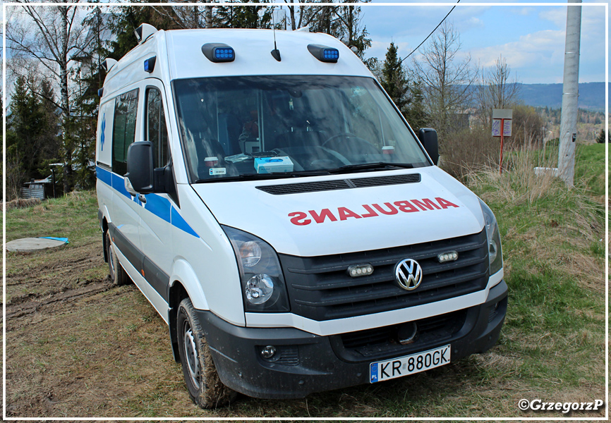 Ambulans Volkswagen Crafter/WAS - OPP KrakÃ³w