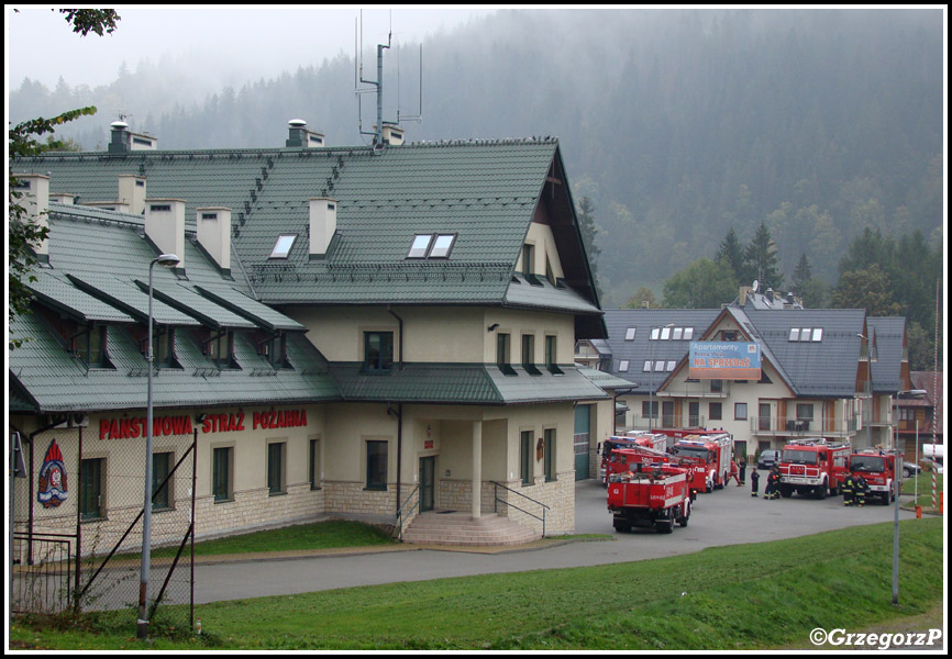 28.09.2011 - KalatÃ³wki, klasztor Albertynek - Manewry KSRG powiatu tatrzaÅ„skiego