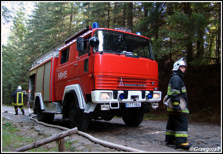 28.09.2011 - KalatÃ³wki, klasztor Albertynek - Manewry KSRG powiatu tatrzaÅ„skiego