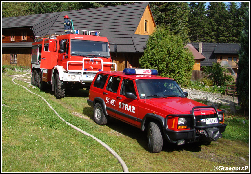28.09.2011 - KalatÃ³wki, klasztor Albertynek - Manewry KSRG powiatu tatrzaÅ„skiego