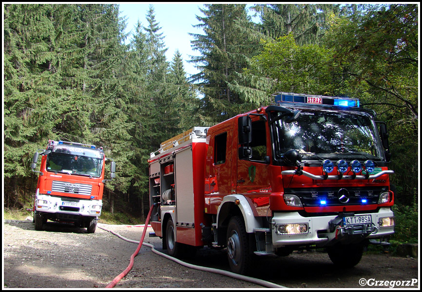 28.09.2011 - KalatÃ³wki, klasztor Albertynek - Manewry KSRG powiatu tatrzaÅ„skiego