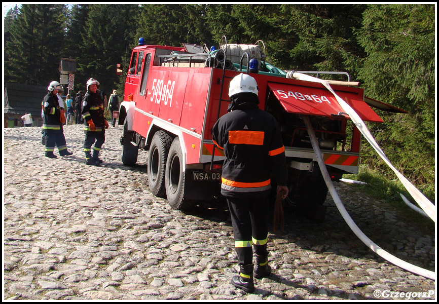 28.09.2011 - KalatÃ³wki, klasztor Albertynek - Manewry KSRG powiatu tatrzaÅ„skiego