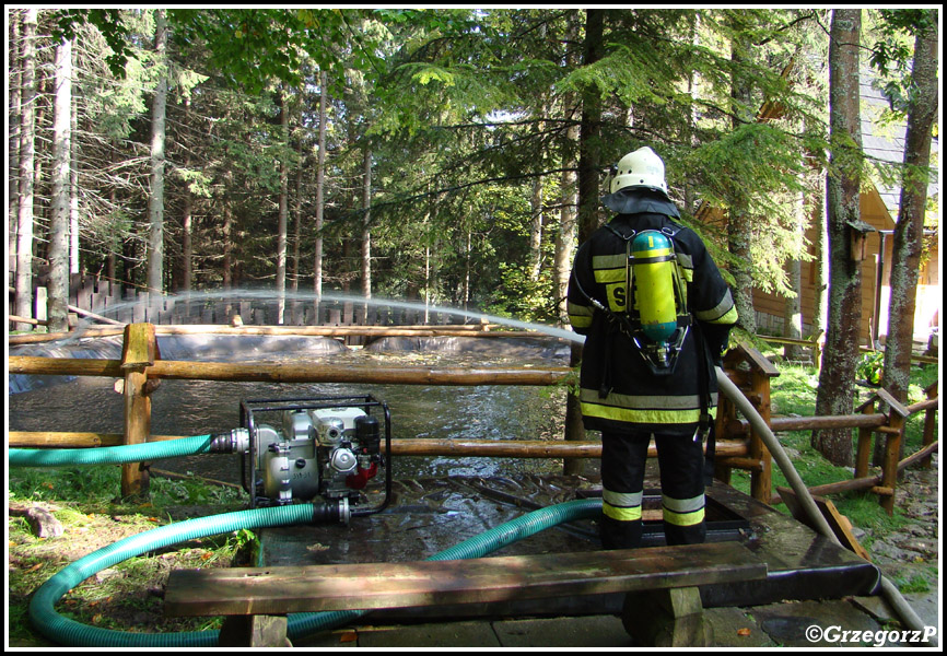 28.09.2011 - KalatÃ³wki, klasztor Albertynek - Manewry KSRG powiatu tatrzaÅ„skiego