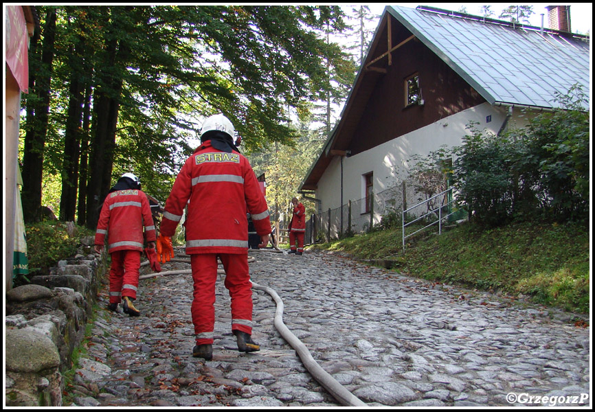 28.09.2011 - Kalatówki, klasztor Albertynek - Manewry KSRG powiatu tatrzańskiego