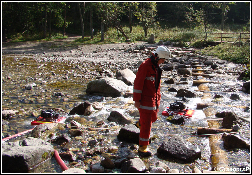 28.09.2011 - KalatÃ³wki, klasztor Albertynek - Manewry KSRG powiatu tatrzaÅ„skiego