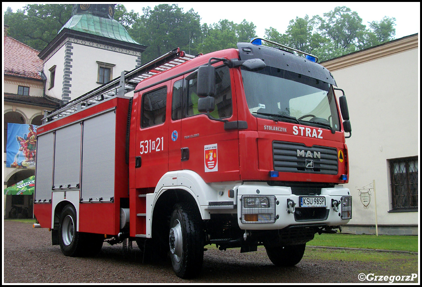 531[K]21 - GBA 2,5/25 MAN TGM 13.280/Stolarczyk - JRG Sucha Beskidzka*
