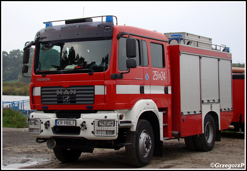 251[K]24 - GBA 2,5/25 MAN TGM 13.290/Stolarczyk - JRG SA PSP KrakÃ³w