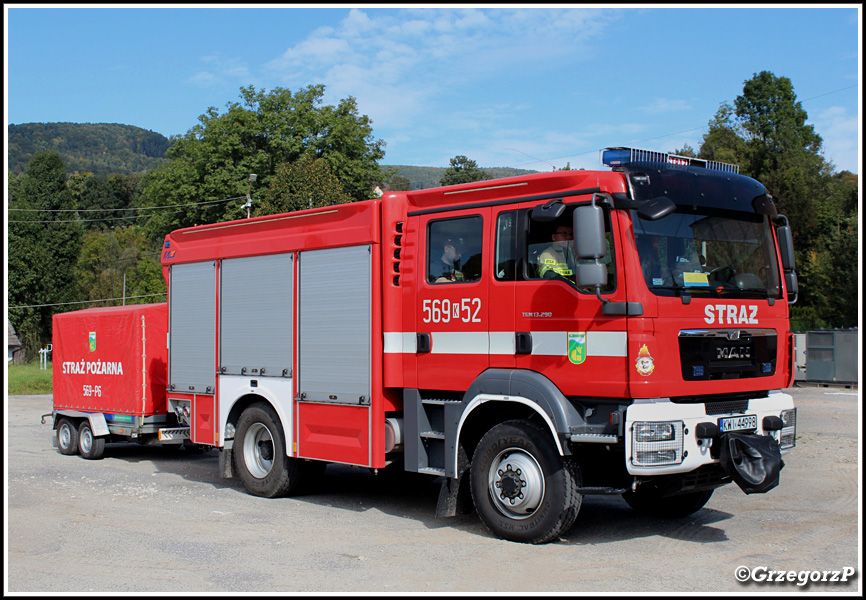 569[K]52 - GBA 3,5/26 MAN TGM 13.290/Moto Truck - OSP GdÃ³w