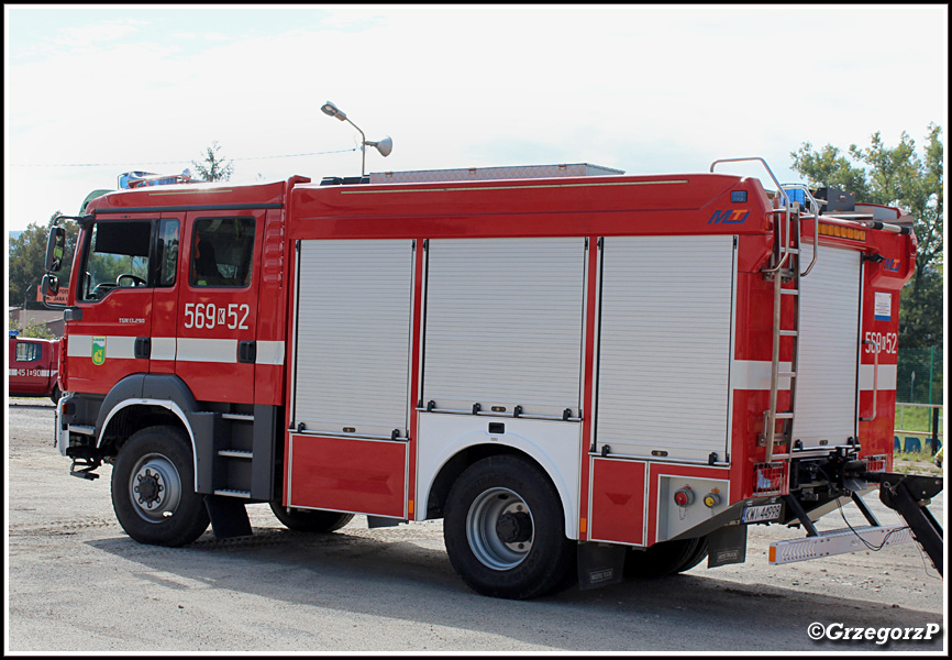 569[K]52 - GBA 3,5/26 MAN TGM 13.290/Moto Truck - OSP GdÃ³w