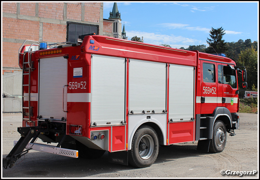 569[K]52 - GBA 3,5/26 MAN TGM 13.290/Moto Truck - OSP GdÃ³w