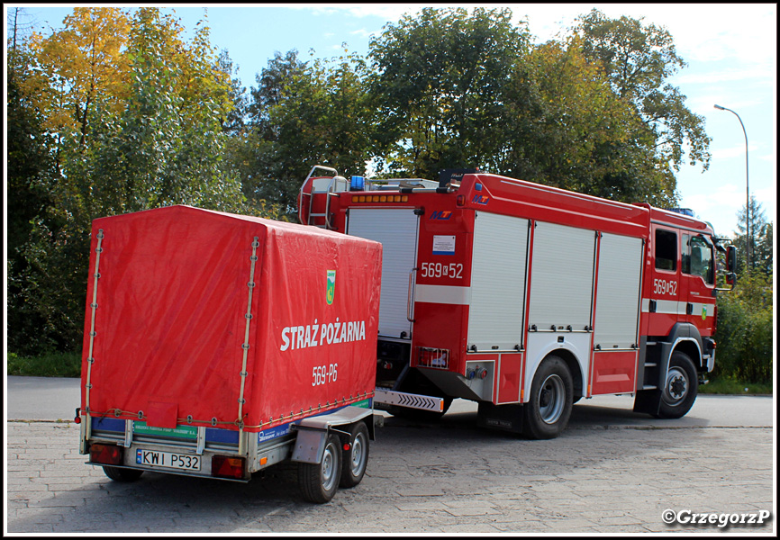 569[K]52 - GBA 3,5/26 MAN TGM 13.290/Moto Truck - OSP GdÃ³w