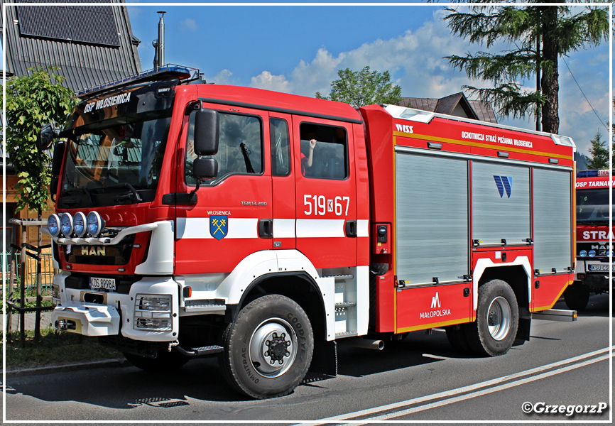 519[K]67 - GBA 4/24 MAN TGM 13.290/Wawrzaszek- OSP WÅ‚osienica