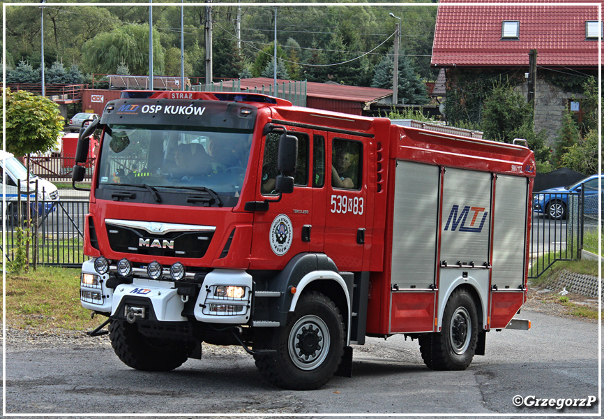 539[K]83 - GBA 3/30 MAN TGM 13.290/Moto Truck - OSP KukÃ³w