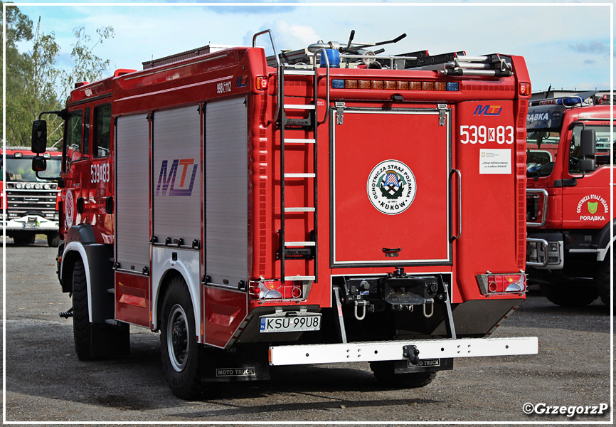 539[K]83 - GBA 3/30 MAN TGM 13.290/Moto Truck - OSP KukÃ³w