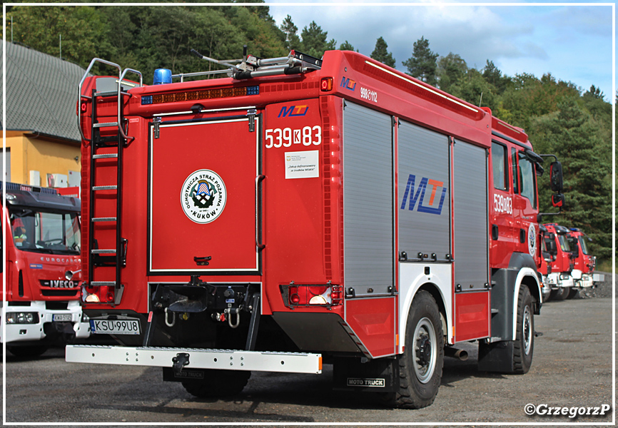 539[K]83 - GBA 3/30 MAN TGM 13.290/Moto Truck - OSP KukÃ³w