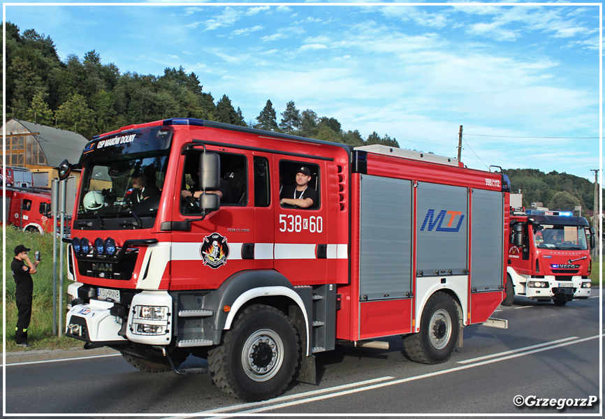 538[K]60 - GBA 3/30 MAN TGM 13.290/Moto Truck - OSP Maków Podhalański Dolny