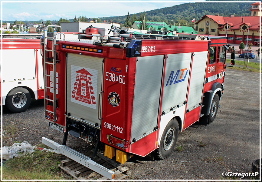 538[K]60 - GBA 3/30 MAN TGM 13.290/Moto Truck - OSP MakÃ³w PodhalaÅ„ski Dolny
