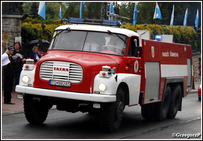 TS 982AS - CAS 32 Tatra T148/Karosa - DHZ ÄŒimhovÃ¡