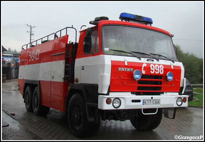 549[K]63 - GCBA 8,2/32 Tatra T815/Karosa - OSP BiaÅ‚ka TatrzaÅ„ska