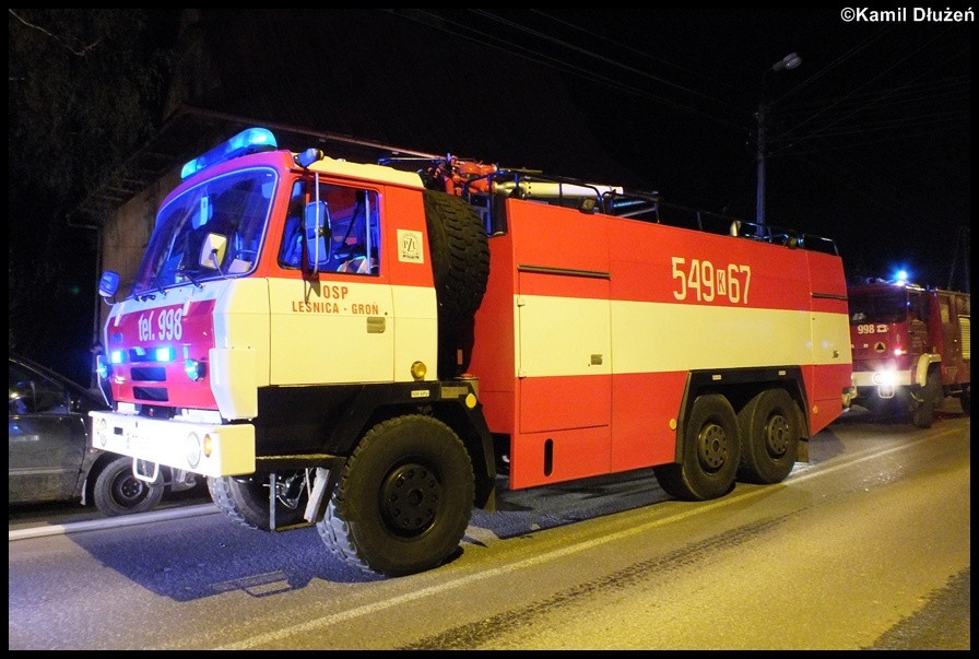 549[K]67 - GCBA 8/32 Tatra 815/ Karosa - OSP LeÅ›nica GroÅ„