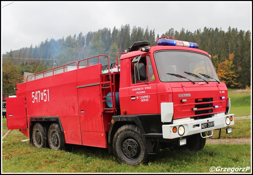 547[K]51 - GCBA 8,2/32 Tatra T815/Karosa - OSP Czarna Góra