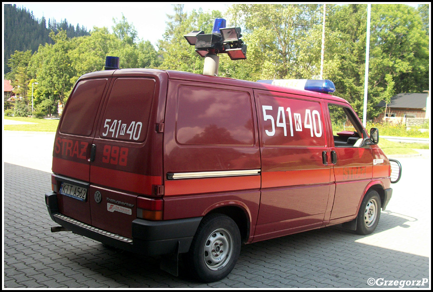 541[K]40 - SLRt Volkswagen Transporter T4/ISS Wawrzaszek - JRG Zakopane*