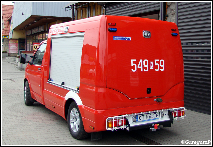 549[K]59 - SLRt Volkswagen Transporter T5/Wawrzaszek - OSP Bukowina TatrzaÅ„ska