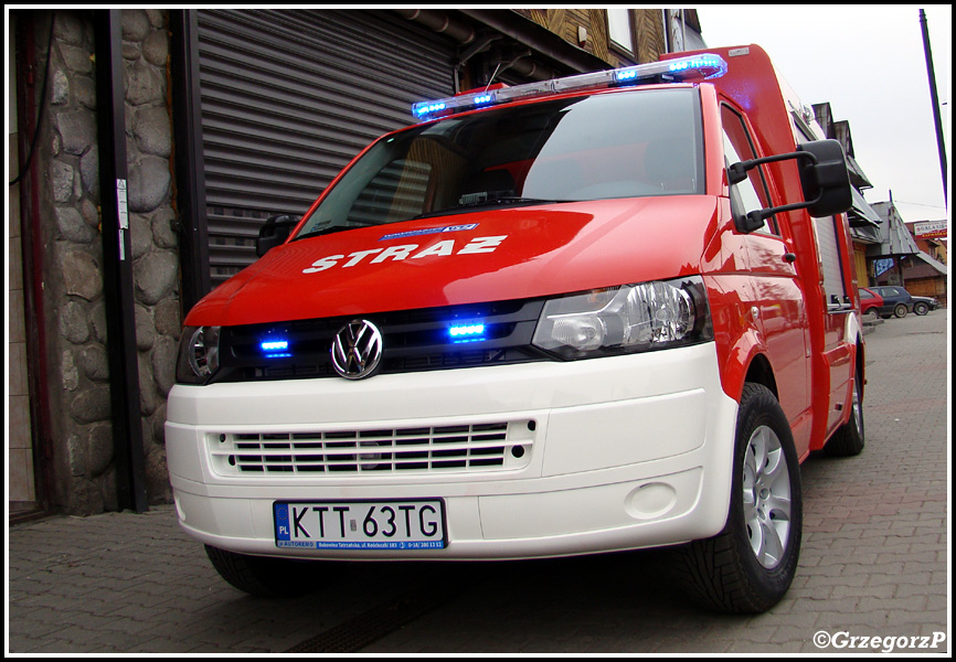 549[K]59 - SLRt Volkswagen Transporter T5/Wawrzaszek - OSP Bukowina Tatrzańska