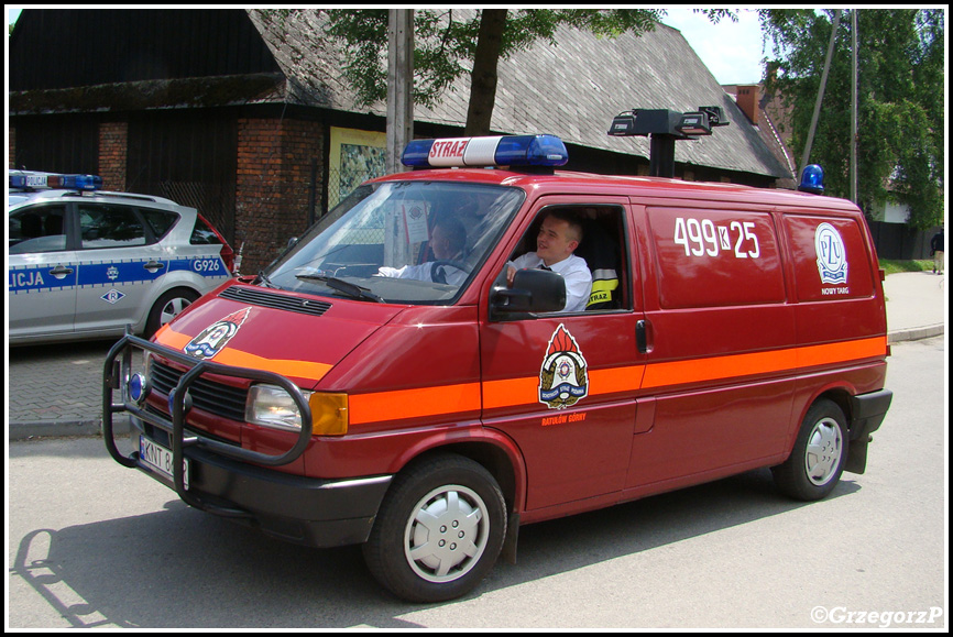 499[K]25 - SLRt Volkswagen Transporter T4/Wawrzaszek - OSP RatuÅ‚Ã³w GÃ³rny*