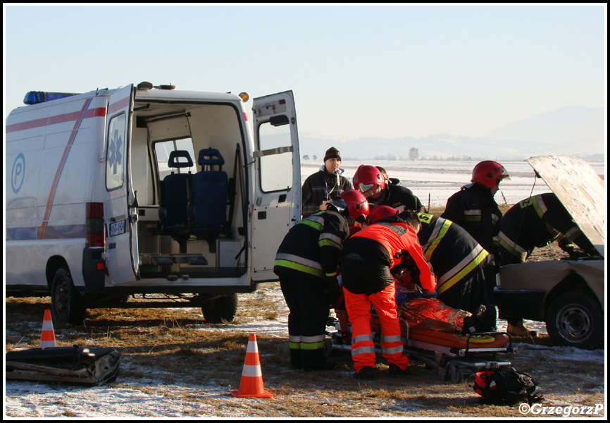 11.12.2011 - Nowy Targ, lotnisko - „Poślizg bezpiecznie kontrolowany”