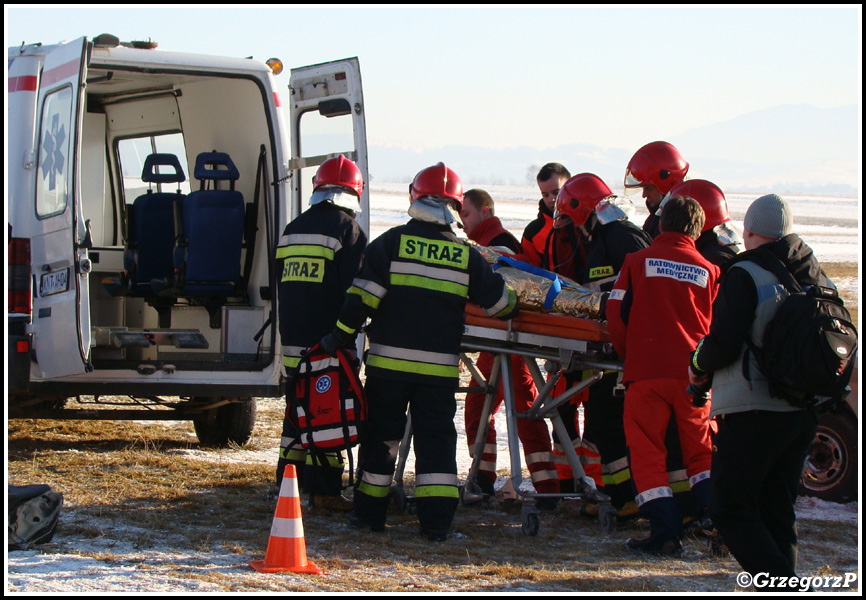 11.12.2011 - Nowy Targ, lotnisko - â€žPoÅ›lizg bezpiecznie kontrolowanyâ€