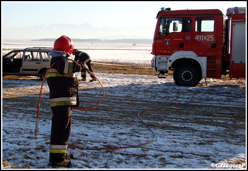 11.12.2011 - Nowy Targ, lotnisko - „Poślizg bezpiecznie kontrolowany”