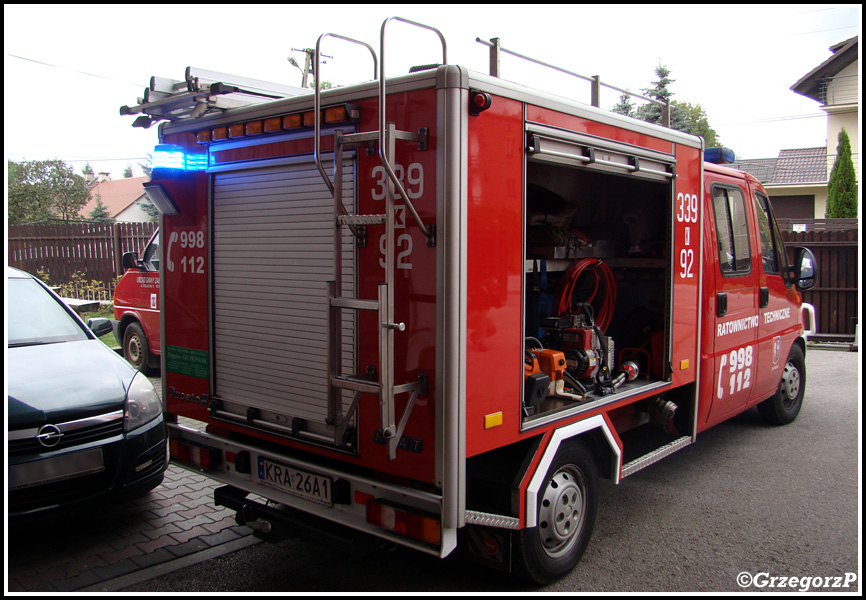 339[K]92 - SLRt Fiat Ducato/SzczÄ™Å›niak - OSP ZabierzÃ³w