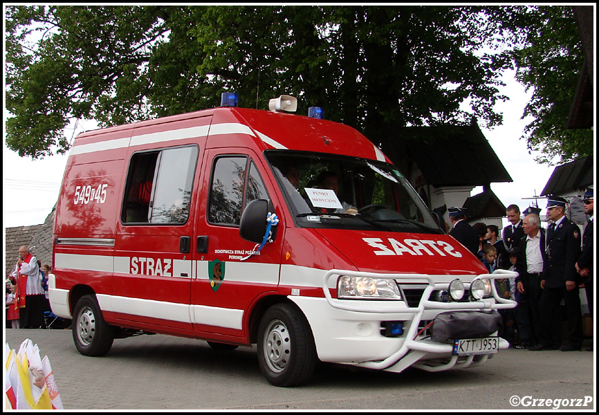 549[K]45 - SLRt Fiat Ducato - OSP Poronin