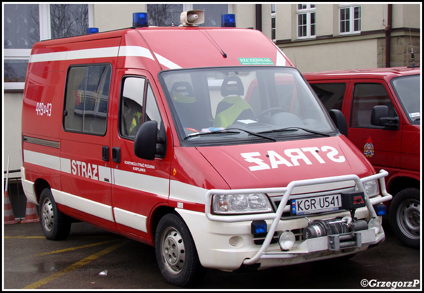 449[K]43 - SLRt Fiat Ducato Maxi/Szczęśniak - OSP Kobylanka