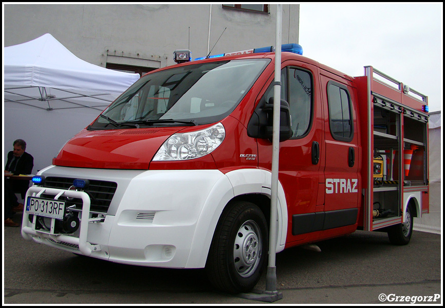 SLRt Fiat Ducato Maxi/POL-CAR - Pojazd demonstracyjny