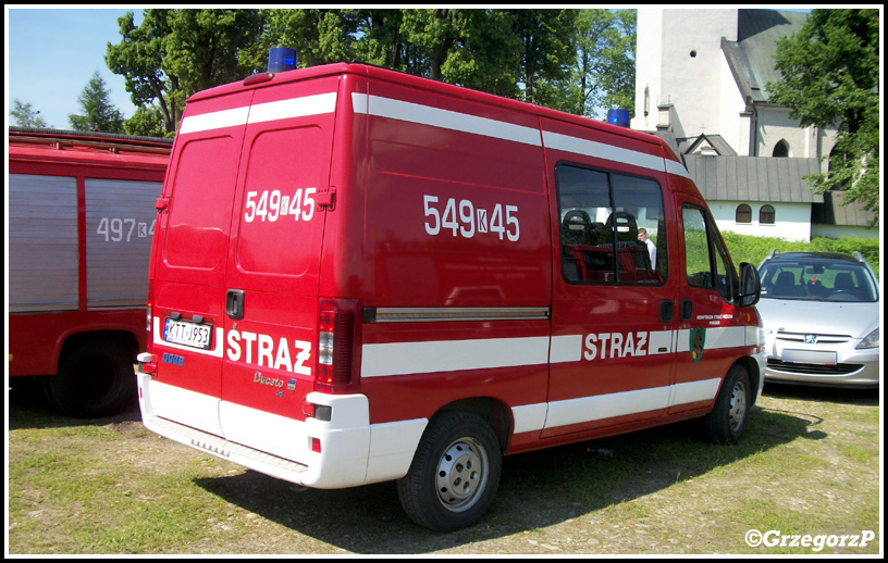 549[K]45 - SLRt Fiat Ducato - OSP Poronin