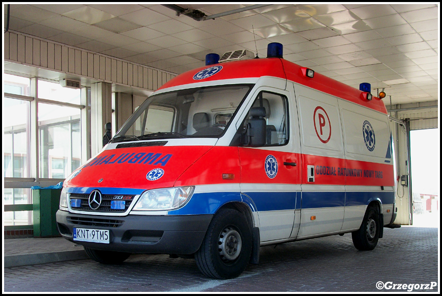 P - Mercedes Benz Sprinter 313 CDI/WAS - OddziaÅ‚ Ratunkowy Nowy Targ