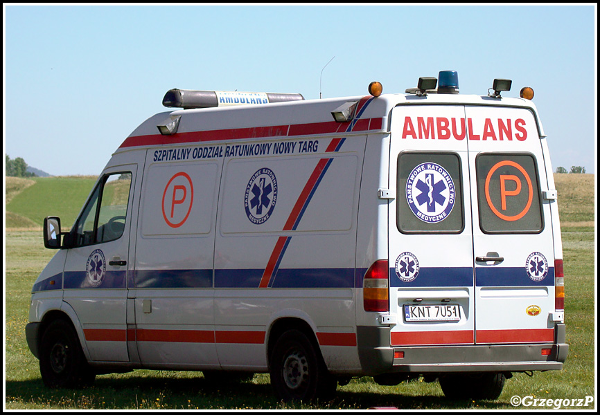 P - Mercedes Benz Sprinter 313 CDI/WAS - OddziaÅ‚ Ratunkowy Nowy Targ
