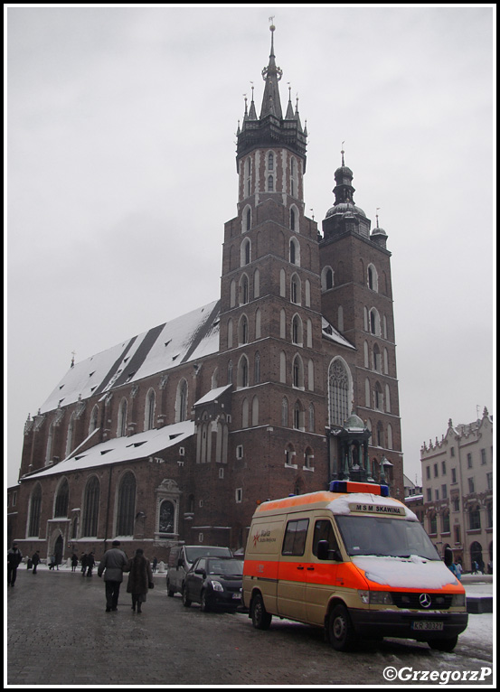 Mercedes Benz Sprinter 312D/System Strobel - Malta SÅ‚uÅ¼ba Medyczna Skawina