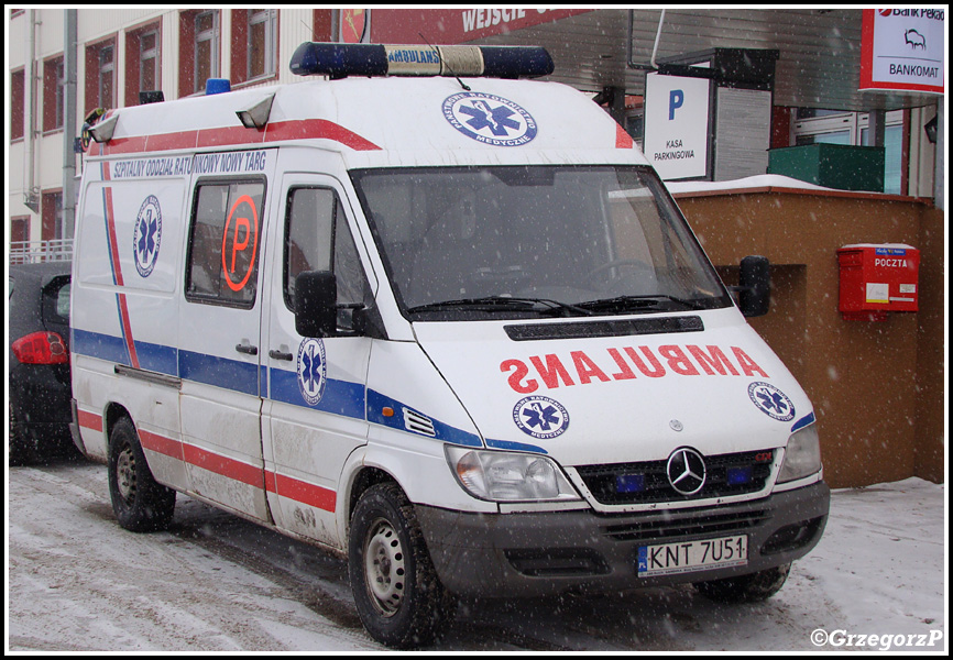 P - Mercedes Benz Sprinter 313 CDI/WAS - OddziaÅ‚ Ratunkowy Nowy Targ