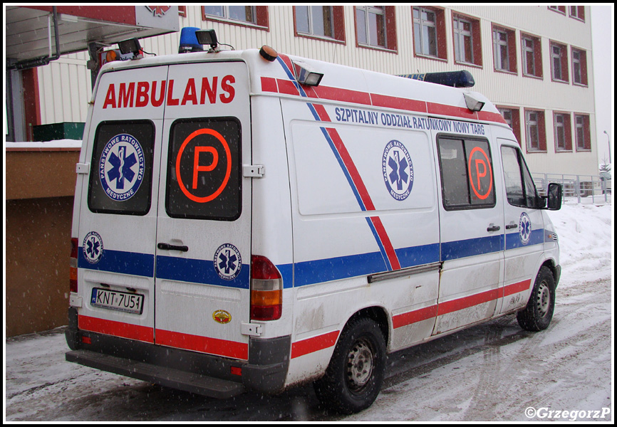 P - Mercedes Benz Sprinter 313 CDI/WAS - OddziaÅ‚ Ratunkowy Nowy Targ