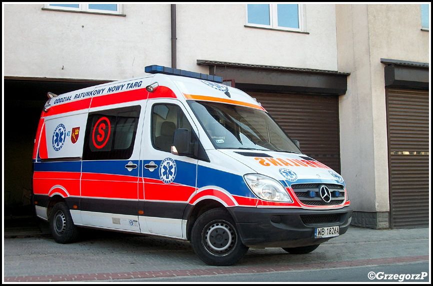 S3 - Mercedes Benz Sprinter 315 CDI/AutoForm - OddziaÅ‚ Ratunkowy Nowy Targ/Szczawnica