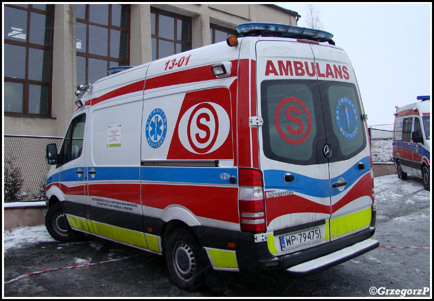 13-01 - Mercedes Benz Sprinter 316 CDI/AMZ - WSPRiTS PÅ‚ock