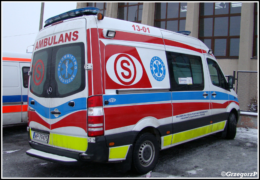 13-01 - Mercedes Benz Sprinter 316 CDI/AMZ - WSPRiTS PÅ‚ock